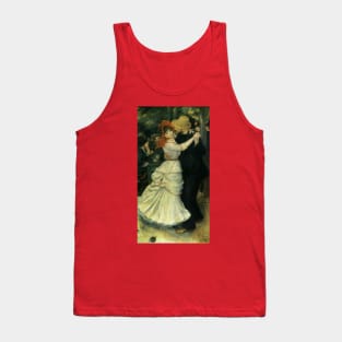 Dance at Bougival by Pierre Renoir Tank Top